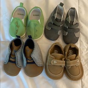 🌈5/$20🌈Crib shoes sizes 3-6 months. 4 pair.